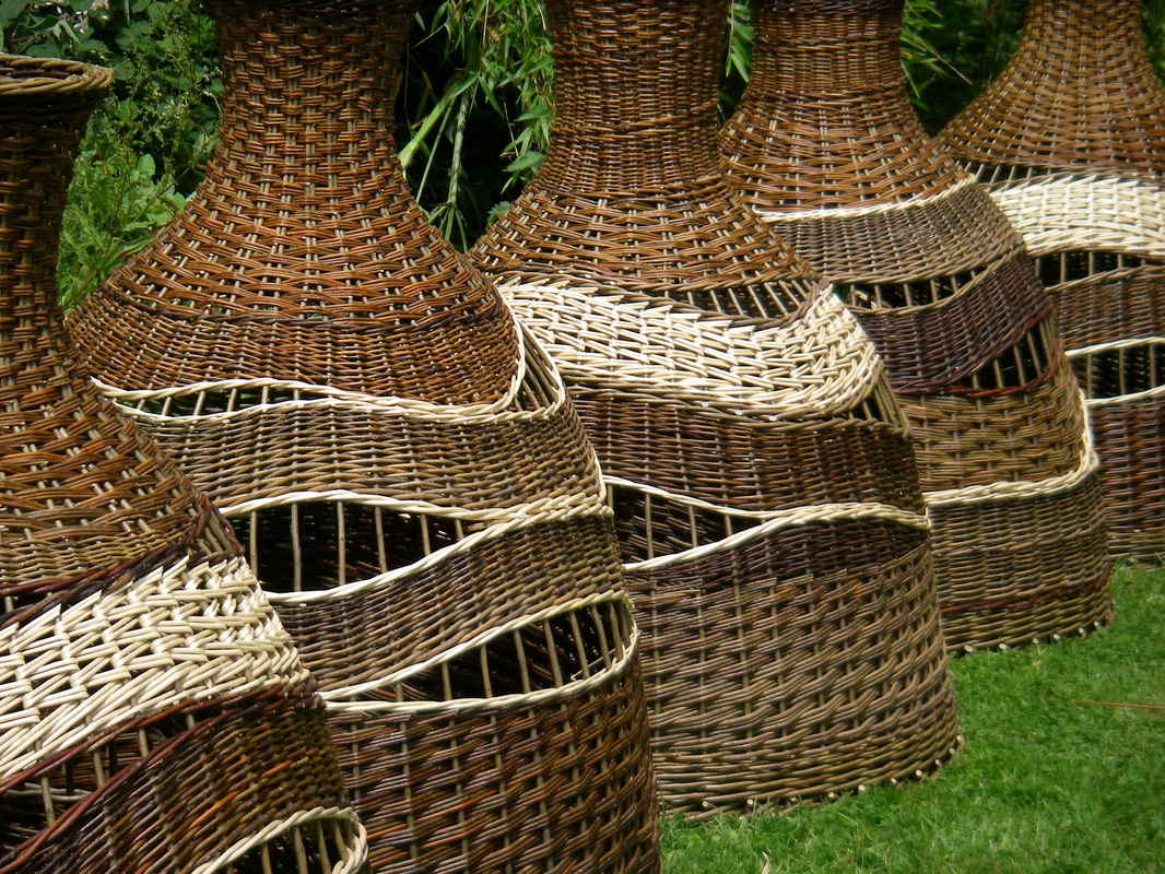 Huge willow lampshades